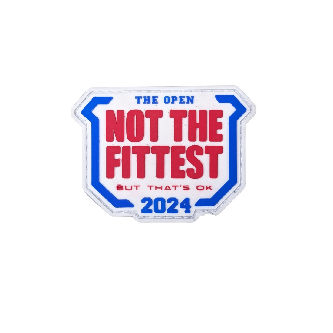 Backpack Patch - Not the Fittest 2024