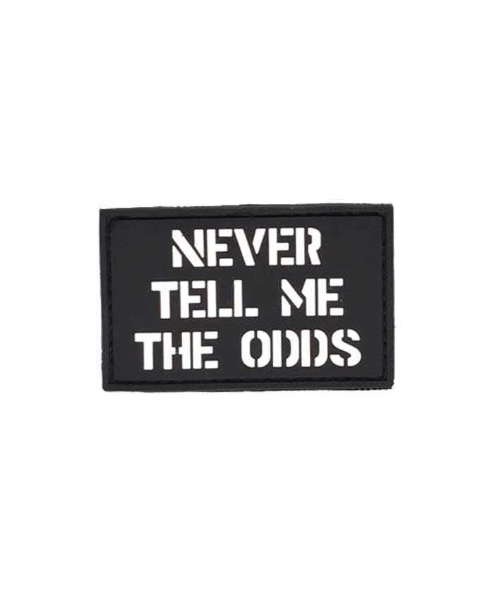 Backpack Patch - Never tell me the odds